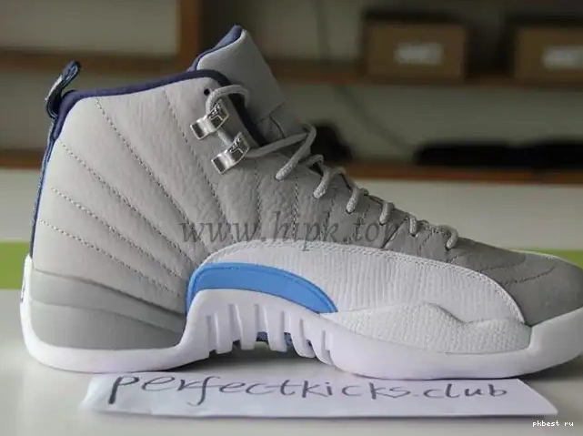 University 12 Jordan Air Blue Grey 0611